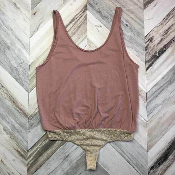 NWT Free People Sydney Bodysuit Lace Tank Medium - Picture 2 of 7